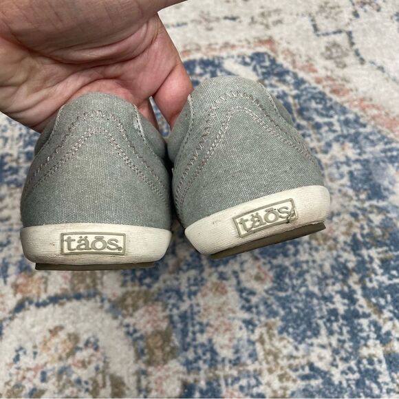 TAOS- Star Sneaker Light Blue Canvas Tennis Shoe Women’s Size 10 - Picture 4 of 9